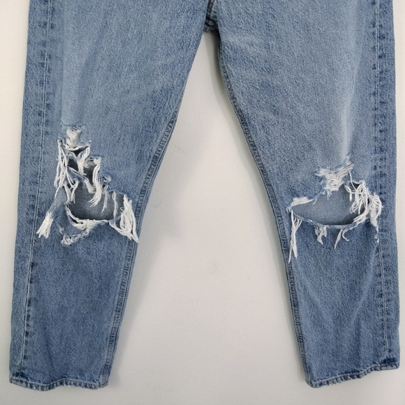 Agolde 90's Mid Rise Loose Fit Jeans in Fall Out - Picture 4 of 13